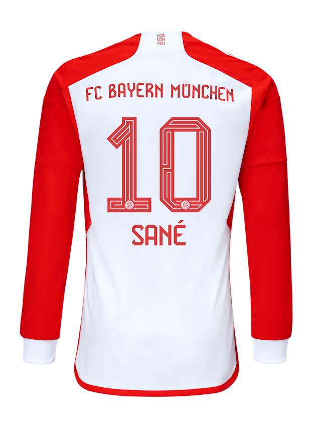 FC Bayern men long sleeve jersey home 23-24 – 10 leroy sané Kits Shop | Premium Football Kits & Gear