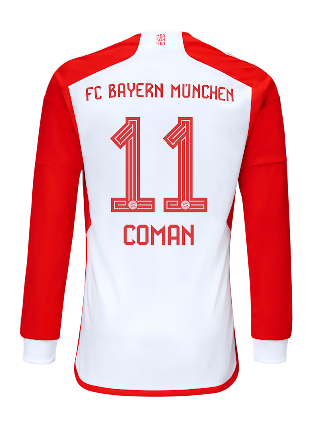 FC Bayern men long sleeve jersey home 23-24 – 11 kingsley coman Kits Shop | Premium Football Kits & Gear