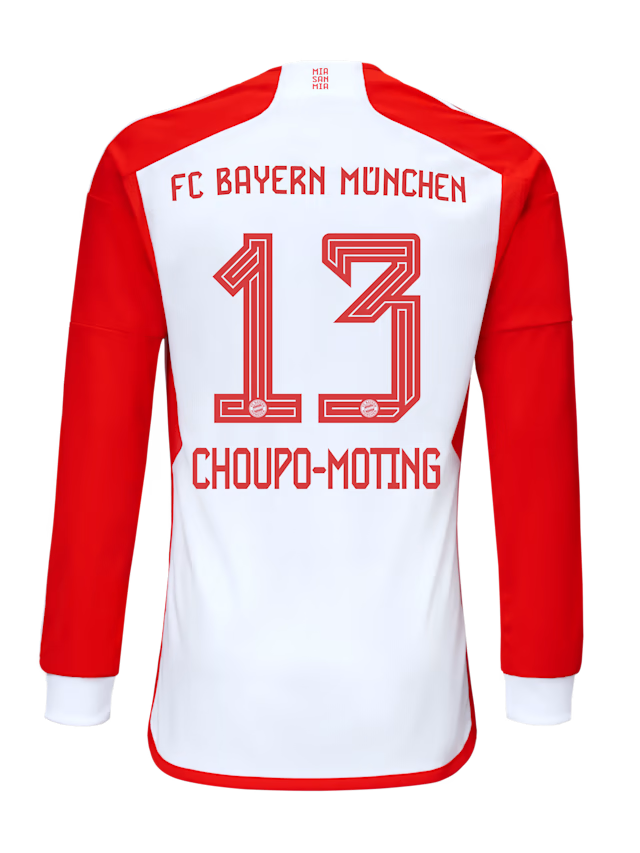 FC Bayern men long sleeve jersey home 23-24 – 13 eric maxim choupo-moting Kits Shop | Premium Football Kits & Gear