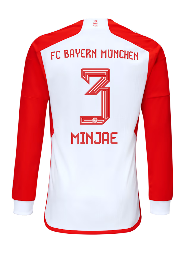 FC Bayern men long sleeve jersey home 23-24 – 3 minjae kim Kits Shop | Premium Football Kits & Gear
