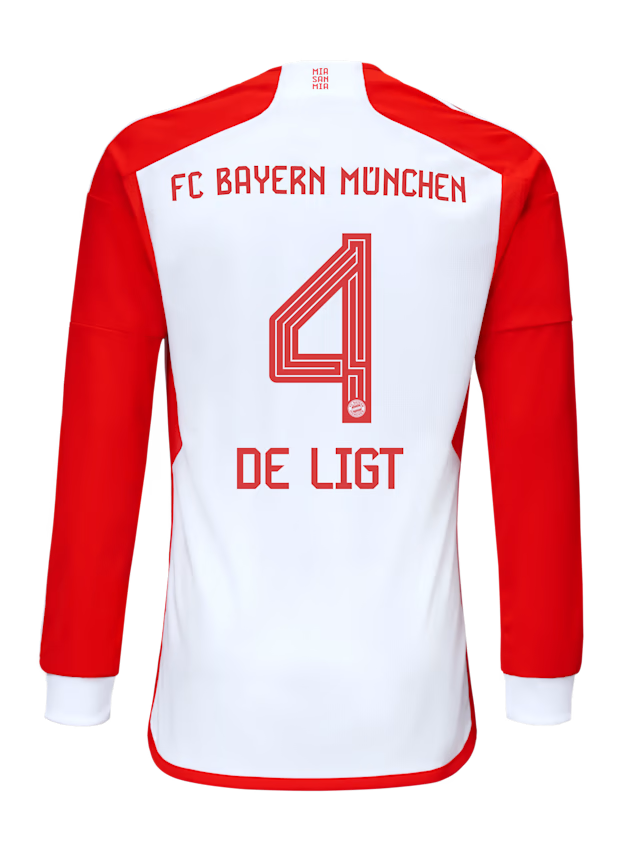 FC Bayern men long sleeve jersey home 23-24 – 4 matthijs de ligt Kits Shop | Premium Football Kits & Gear