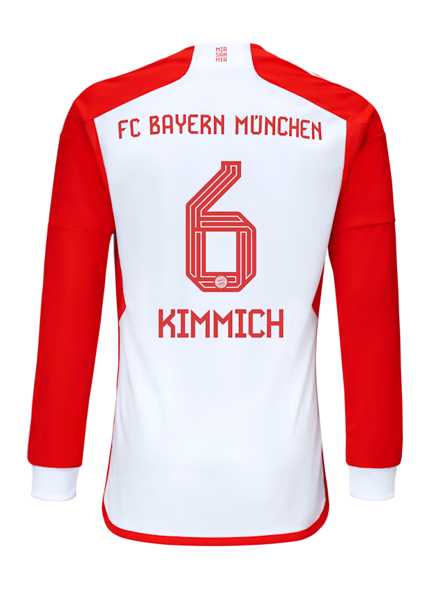 FC Bayern men long sleeve jersey home 23-24 – 6 joshua kimmich Kits Shop | Premium Football Kits & Gear