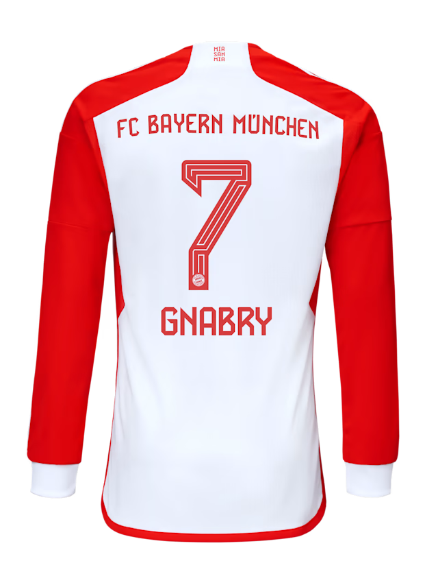 FC Bayern men long sleeve jersey home 23-24 – 7 serge gnabry Kits Shop | Premium Football Kits & Gear