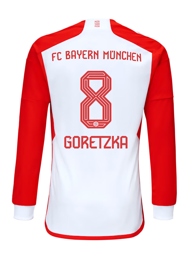 FC Bayern men long sleeve jersey home 23-24 – 8 leon goretzka Kits Shop | Premium Football Kits & Gear