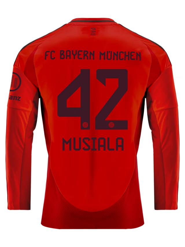 FC Bayern men long sleeve jersey home 24-25 – 42 jamal musiala Kits Shop | Premium Football Kits & Gear