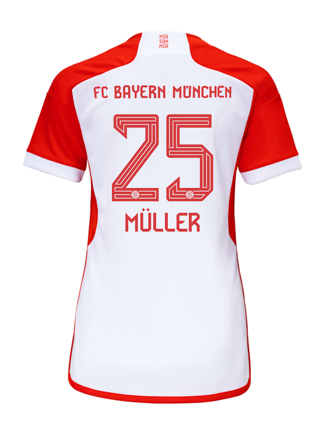 FC Bayern women jersey home 23-24 – 25  thomas muller Kits Shop | Premium Football Kits & Gear