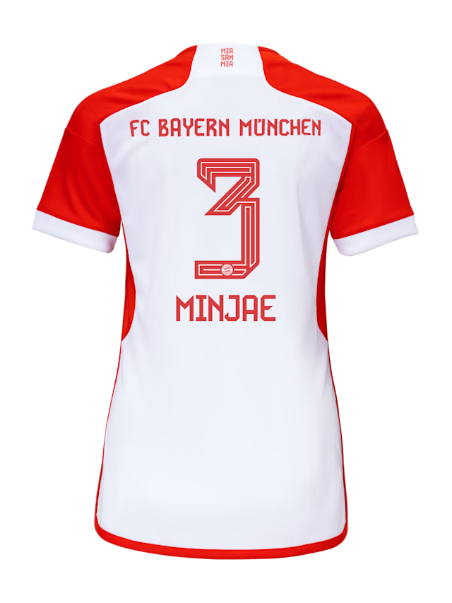 FC Bayern women jersey home 23-24 – 3 minjae kim Kits Shop | Premium Football Kits & Gear
