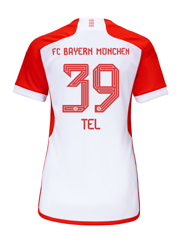 FC Bayern women jersey home 23-24 – 39 mathys tel Kits Shop | Premium Football Kits & Gear