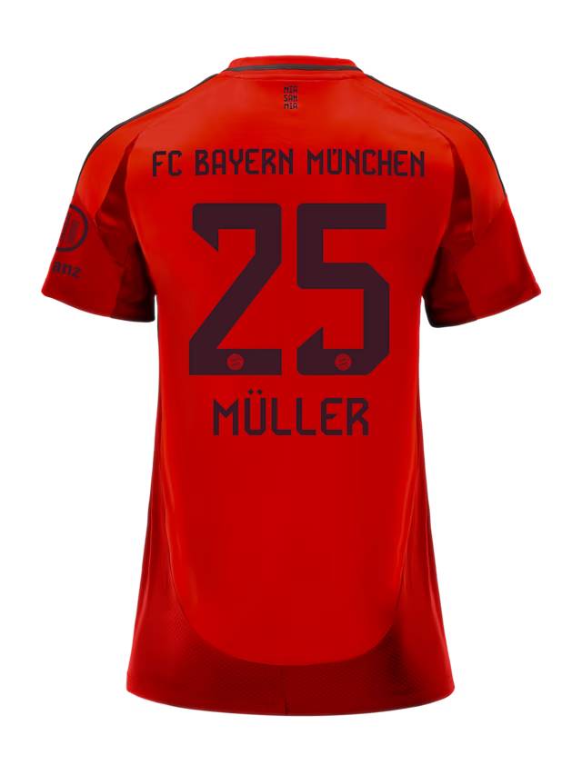 FC Bayern women jersey home 24-25 – 25 thomas müller Kits Shop | Premium Football Kits & Gear