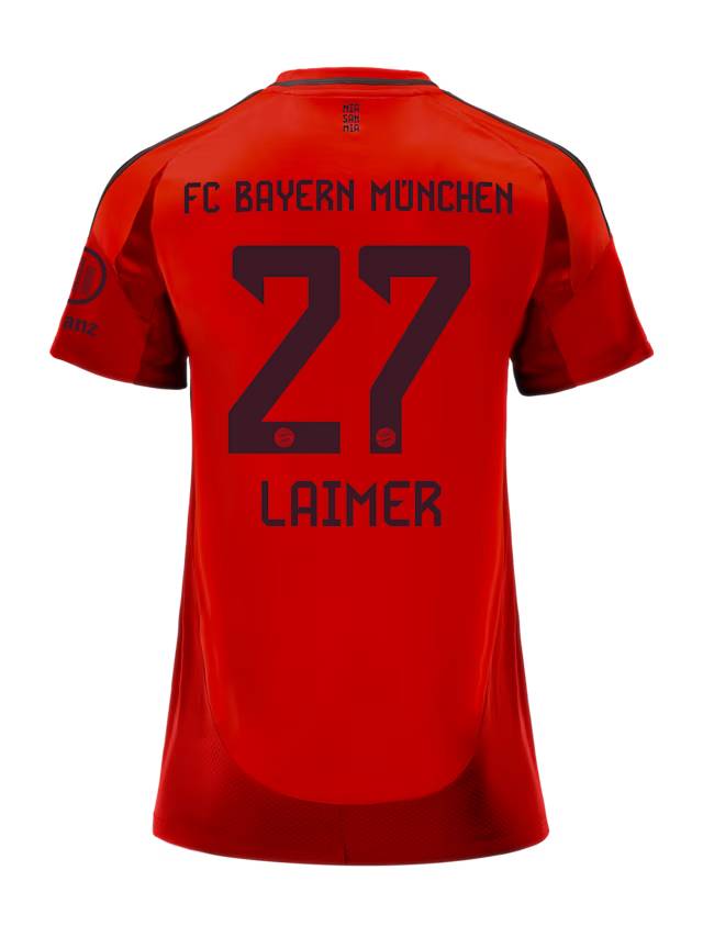 FC Bayern women jersey home 24-25 – 27 konrad laimer Kits Shop | Premium Football Kits & Gear