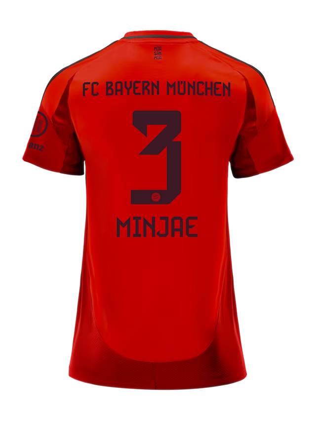 FC Bayern women jersey home 24-25 – 3 minjae kim Kits Shop | Premium Football Kits & Gear